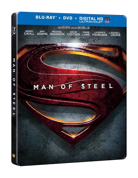 blu ray box art man of steel|Man of Steel steelbook.